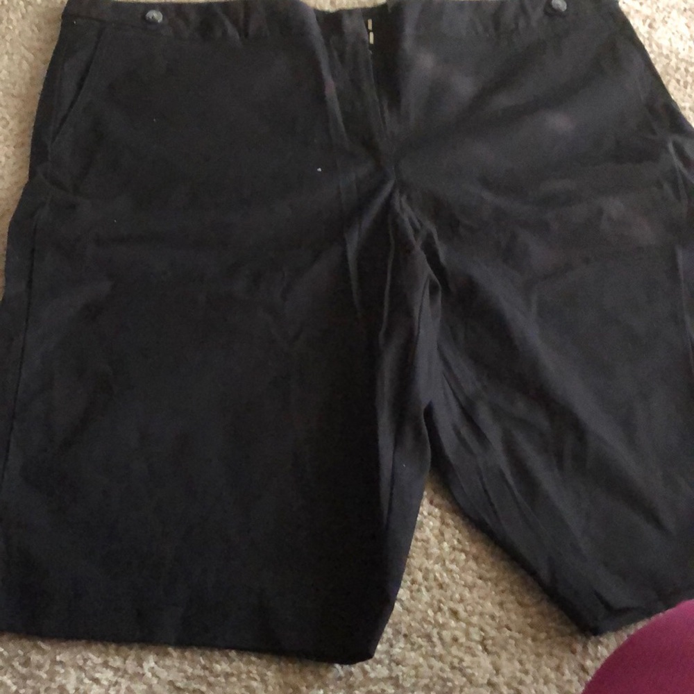 Black shorts